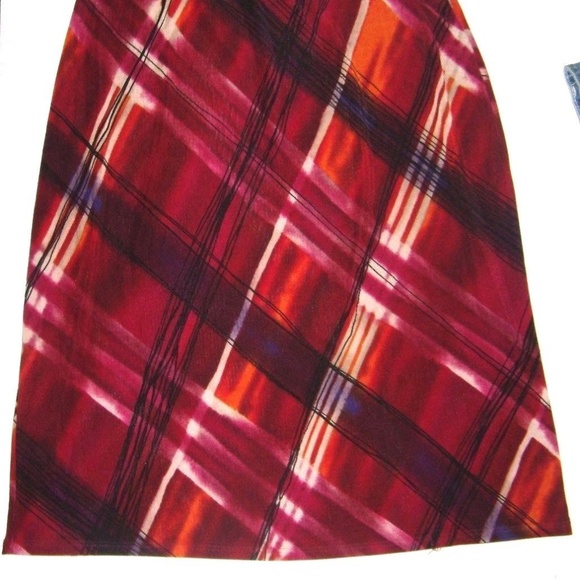 Vintage Colorful Soft Comfy Sexy Slip Skirt